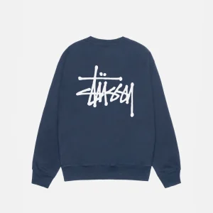 BASIC NAVY STÜSSY CREW