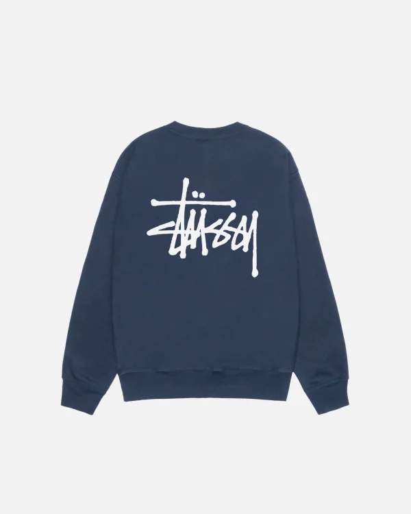 BASIC NAVY STÜSSY CREW