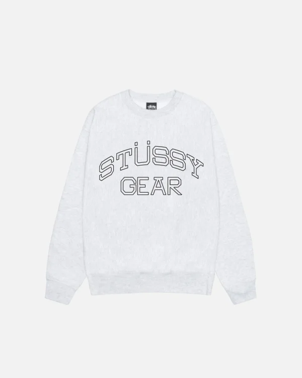 STÜSSY GEAR WHITE CREW