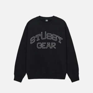 STÜSSY GEAR BLACK CREW