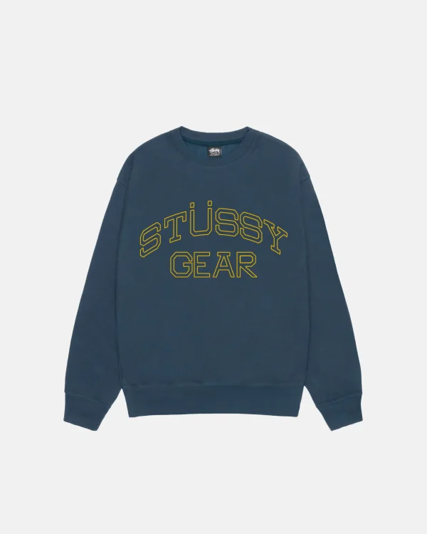 STÜSSY GEAR NAVY CREW