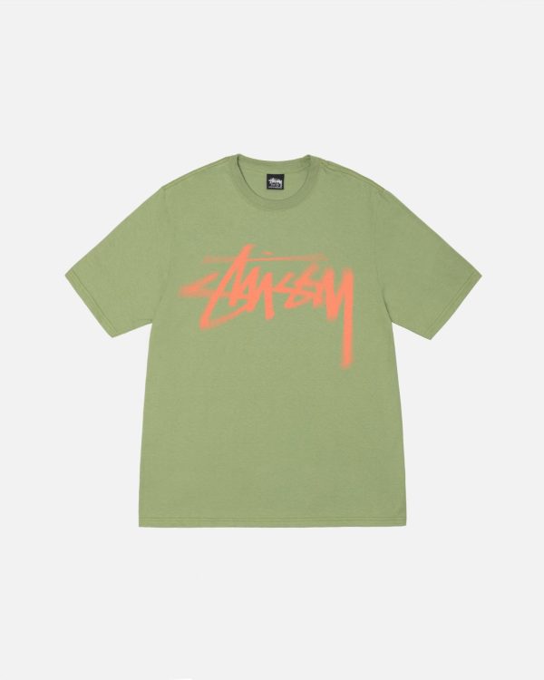 DIZZY STOCK TEE – Oliven