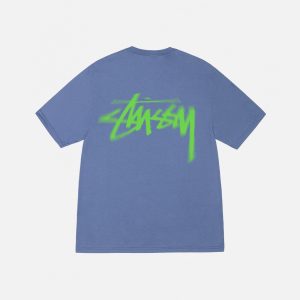 DIZZY STOCK BLUE TEE – Lilla