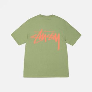 DIZZY STOCK TEE – Oliven