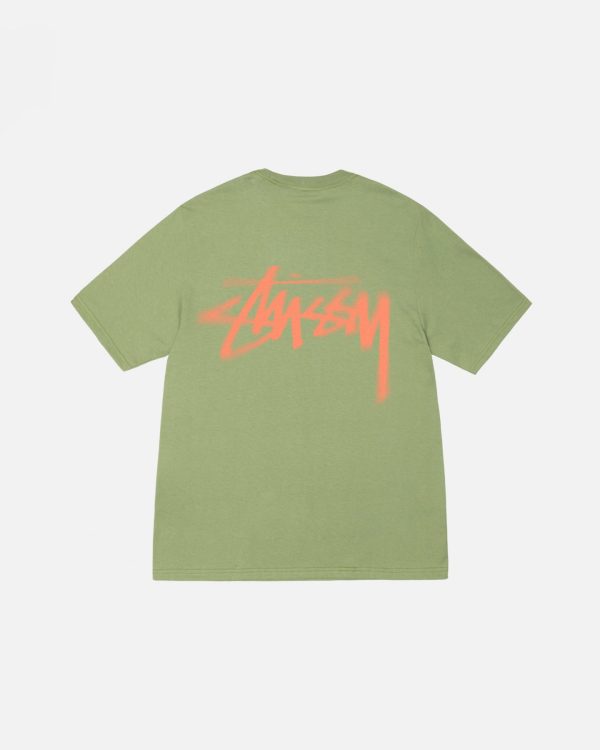 DIZZY STOCK TEE – Oliven