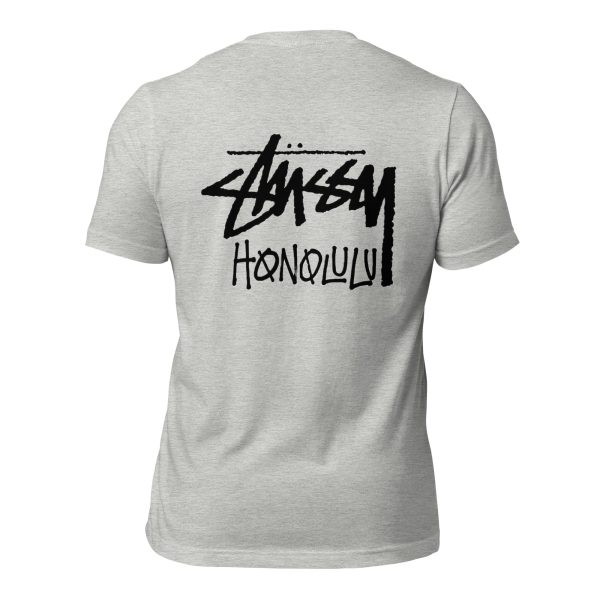 STUSSY HONOLULU T-SHIRT GRÅ