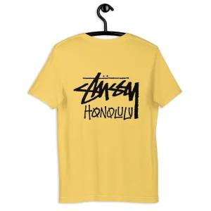 STUSSY HONOLULU UNISEX T-SHIRT GUL